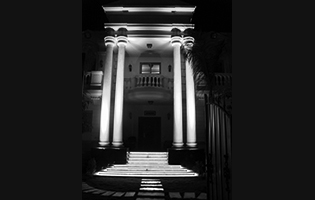 VIP Villa 3 in 6th October, Egypt (Mixing LED Wall Wahers Blue & LED Flexible Rope White Colors)